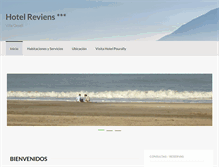 Tablet Screenshot of hotelreviens.com.ar